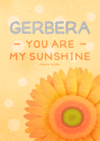 水彩えほん【GERBERA-YOUAREMYSUNSHINE-】