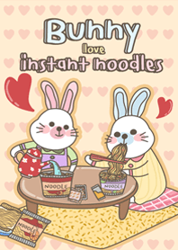 Bunny  love  instant noodles