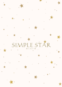 SIMPLE STAR 22 -NATURAL YELLOW-