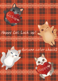 Happy Cat Luck up! Autumn color check2
