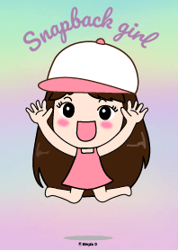 Snapback Cap Cute Girl