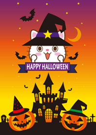 Feeling of the happy Halloween of chao.