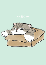 neko drawing1 / mint cream