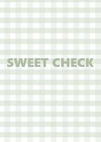 =SWEET CHECK=milkygreen