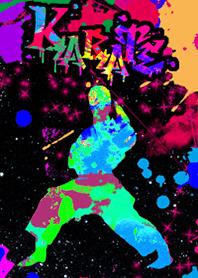 Karate graffiti 1