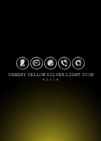 SILVER LIGHT ICON THEME -Canary Yellow-