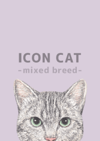 ICON CAT -Mixed breed cat- PASTEL PL/16