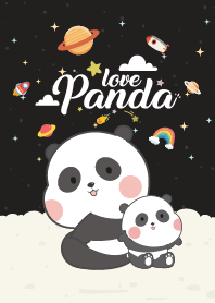 แพนด้า เฟรนด์ลี่ สีดำ