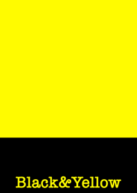 Simple Yellow & Black no logo No.6-5