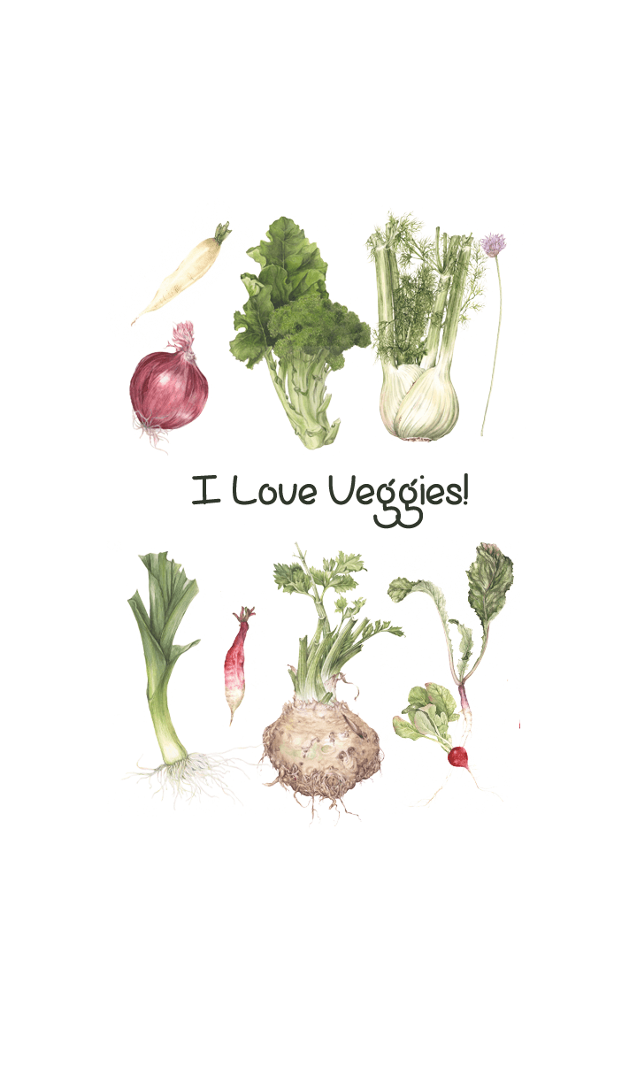 I love veggies!