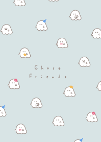 可愛的鬼 / light blue beige