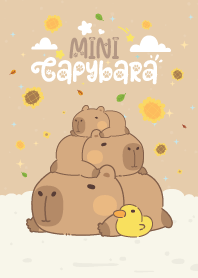 คาปิบารา มินิ : ทานตะวัน