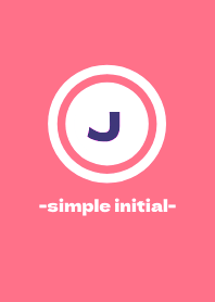 simple initial-J- THEME 38
