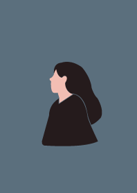 minimal girl : rainy day