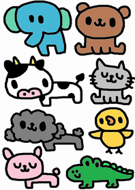 (animals x white1)
