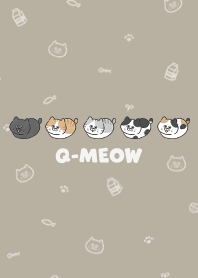 Q-meow1 / khaki