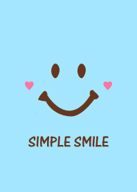SIMPLE SMILE. -Blue&Brown-