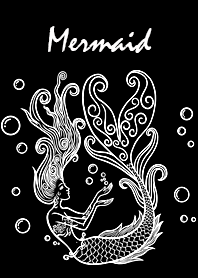 Beautiful Mermaid in ocean