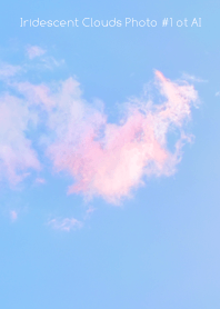 Iridescent Clouds Photo #1-19Not AI