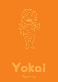 Yokai mummy Nastachium orange