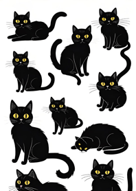 Shape-shifting Black Cat 364d18