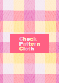Check Pattern Cloth Pastel 3