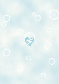 heart and circle_blue