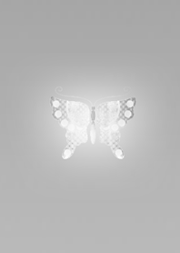 Luck butterfly silver