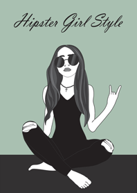 Hipster Girl Style I