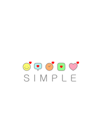 シンプルハート(パステル)V.35