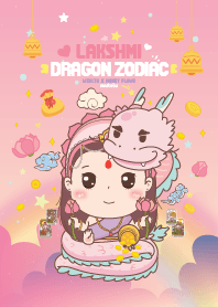 Lakshmi & Dragon Zodiac - Wealth