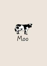cow simple beige