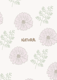 Dull color flowers and leaves23 Japan