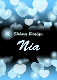 Nia-Name-Light blue Heart