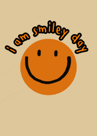 i am smiley day_orange