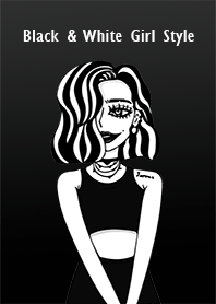 Black & White Girl Style