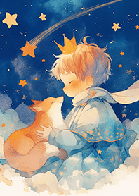 流星下の小王子&狐狸❤️