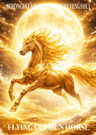 Flying Golden Horse Financial Luck 45