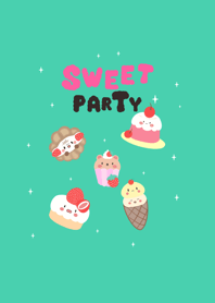 可愛的甜點派對