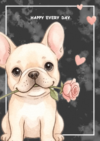 French Bulldog3/Marble/black2