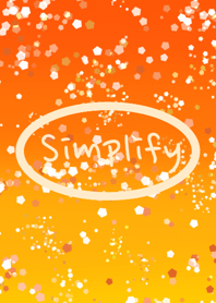 Simplify 閃亮橘色