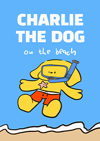 CHARLIE THE DOG: At the beach
