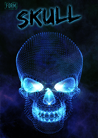 FORM<blue skull>