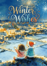 かわいい冬のカップル V.2