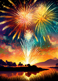 Beautiful Fireworks Theme#2472