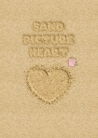 Sand Picture Heart 3