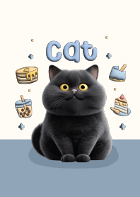 แมวดำอ้วน บริติซช็อตแฮร์ :D