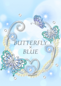 BUTTERFLY×BLUE