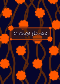 Orange flowers