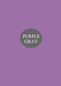 Purple x gray.
